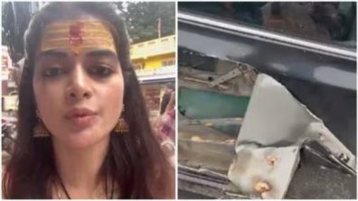 Actress Madhumita Sarcar Survives Terrifying Car Accident While Visiting Bhutnath Temple