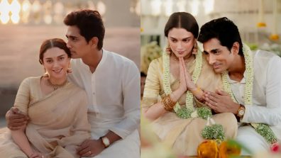 Aditi Rao Hydari & Siddharth get married in an intimate ceremony; share images