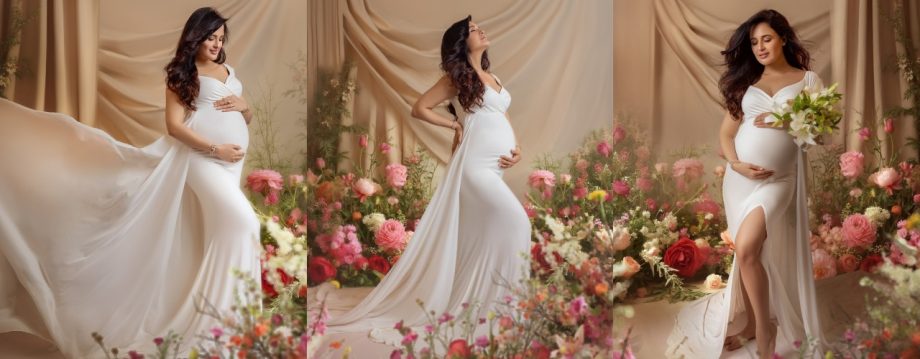 After Deepika Padukone, Yuvika Chaudhary shares dreamy images from pregnancy photoshoot 916481