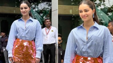 Ananya Pandey Loves to Flaunt: Check Out Her Candid Pictures in Short Skirt