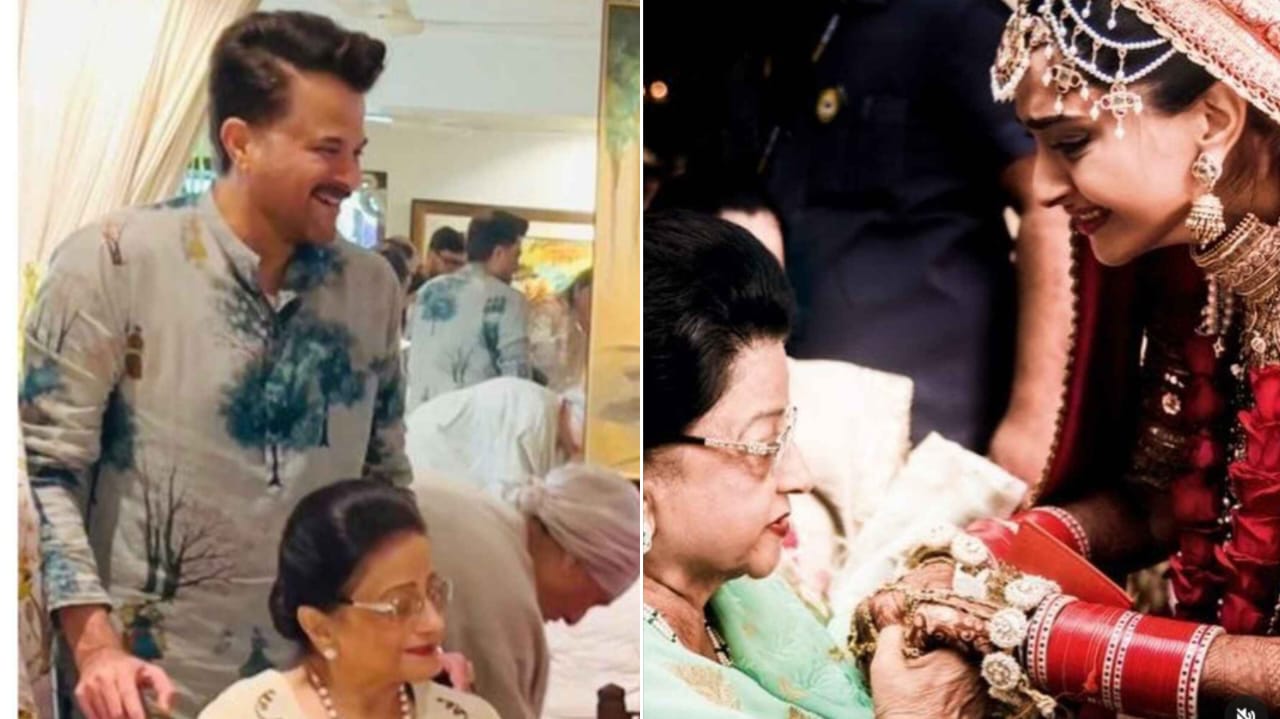 Anil Kapoor & Sonam Kapoor wish Nirmal Kapoor on her 90th birthday 919770