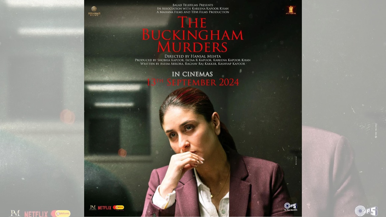 Ahead of the grand trailer launch, the makers of ‘The Buckingham Murders’ drop an intriguing poster of Kareena Kapoor Khan!