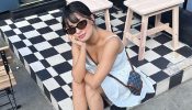 Avneet Kaur Breaks The Internet With Her Cute Summer Look In White Mini Dress With Bangs Hairdo