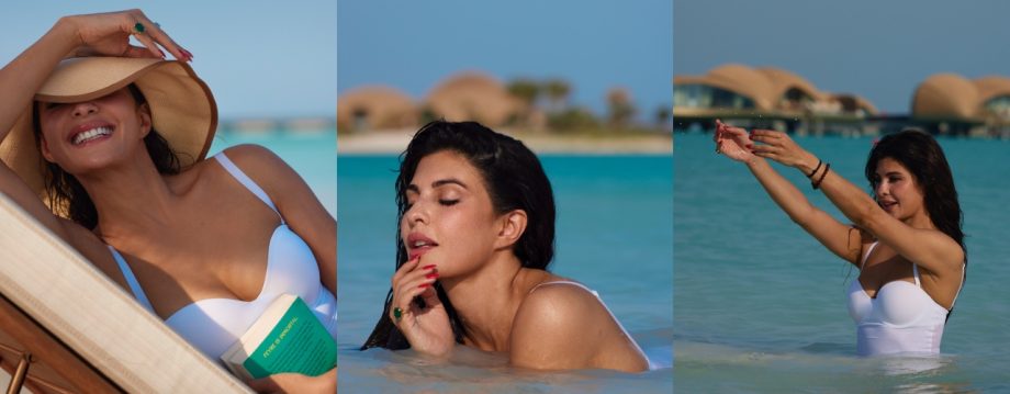 Bollywood's Beach Babe: Jacqueline Fernandez's Dreamy Vacation Look 916447