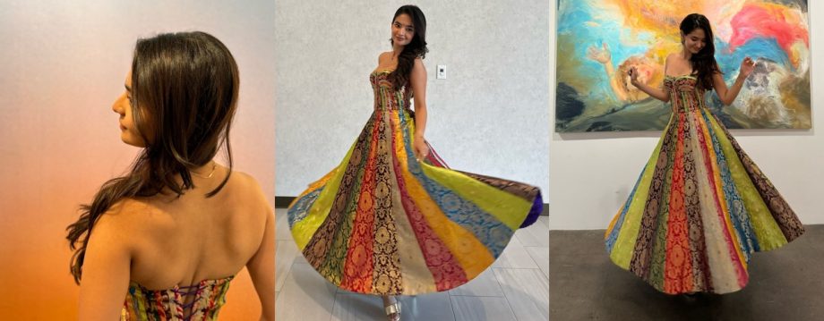 Colorful Vibes: Shilpa Shetty and Anushka Sen Rock Vibrant Outfits 919663