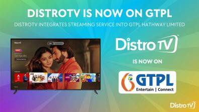 DistroTV Announces Strategic Partnership with GTPL Hathway Limited (GTPL)