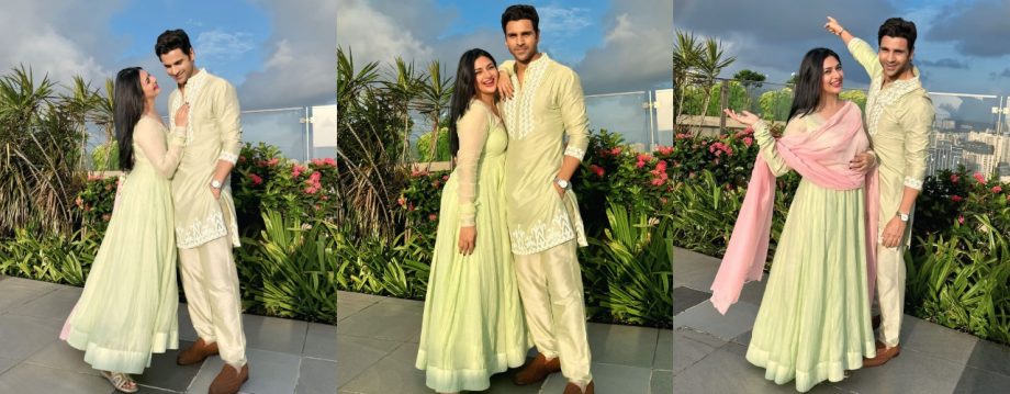 Divyanka Tripathi Dahiya & husband Vivek Dahiya will brighten up your day with these lovely images 919893