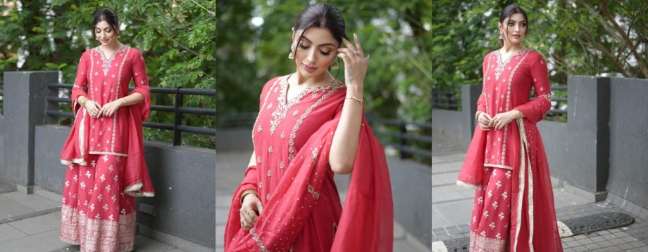 Elevate Your Ganesha Visarjan Look In Salwar Suits Like Divyanka Tripathi, Asha Negi & Akanksha Puri 917364