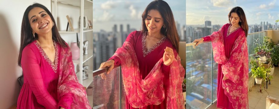 Elevate Your Ganesha Visarjan Look In Salwar Suits Like Divyanka Tripathi, Asha Negi & Akanksha Puri 917363