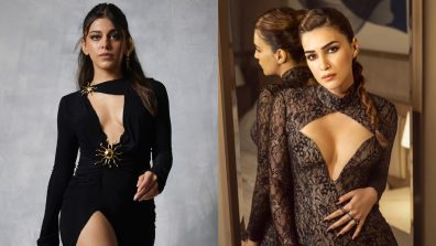 Fashion Frenzy: Alaya F, Kriti Sanon’s Jaw-Dropping Black Gown Looks