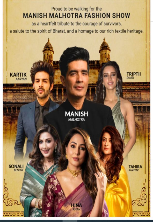 Hina Khan continues to work while going cancer treatment; to walk the ramp for Manish Malhotra 920019