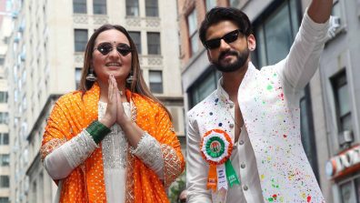India Day Parade: Sonakshi Sinha and Zaheer Iqbal Celebrate Unity in Diversity