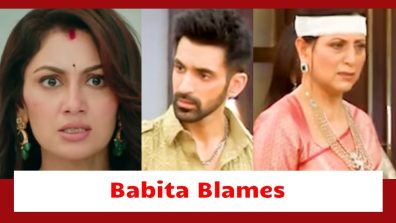 Kaise Mujhe Tum Mil Gaye Serial Upcoming Twist: Babita blames Amruta for all problems; threatens to leave the house