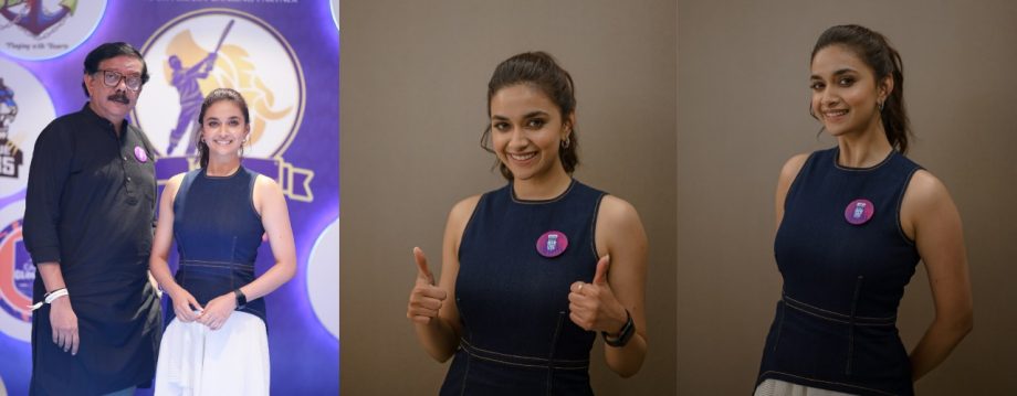 Keerthy Suresh Announces Co-Ownership of Trivandrum Royals Cricket Team, Looks Stunning in Latest Post 916378