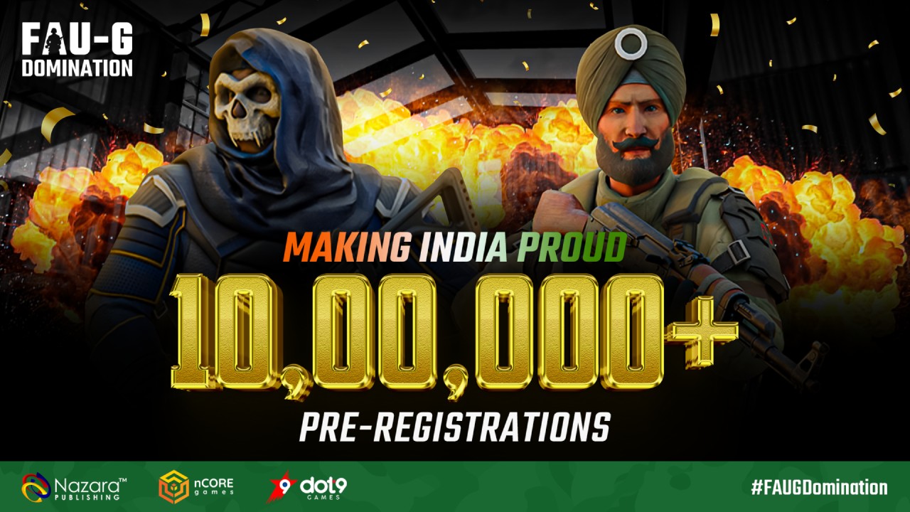 Made-in-India Game FAU-G: Domination Shatters Records with Over 1 Million Pre-Registrations in Just 3 Weeks 920100