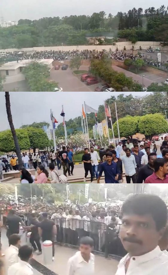 Man Of Masses NTR Jr.’s unstoppable star power: Devara: Part 1 pre-release event witnesses unprecedented fan mania 919013