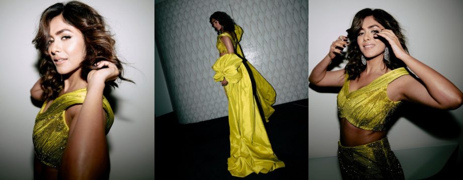 Mrunal Thakur Steals the Show in a Stunning Yellow Gown, Exudes Contemporary Elegance 919947