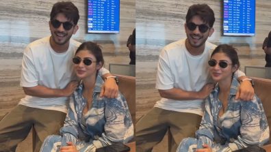 Naagin Actor Arjun Bijlani Sings Birthday Song For Co-star Mouni Roy From Maldives Vacation