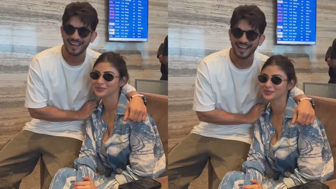 Naagin Actor Arjun Bijlani Sings Birthday Song For Co-star Mouni Roy From Maldives Vacation 919944