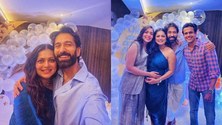 Nakuul Mehta Poses With Pregnant Drashti Dhami At Her Baby Shower; Can't Wait To See Her Growing Family 916634