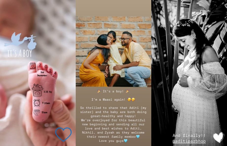 Niti Taylor Becomes a Massi Again; Announces The Arrival Of Boy Baby In Her Family 916629