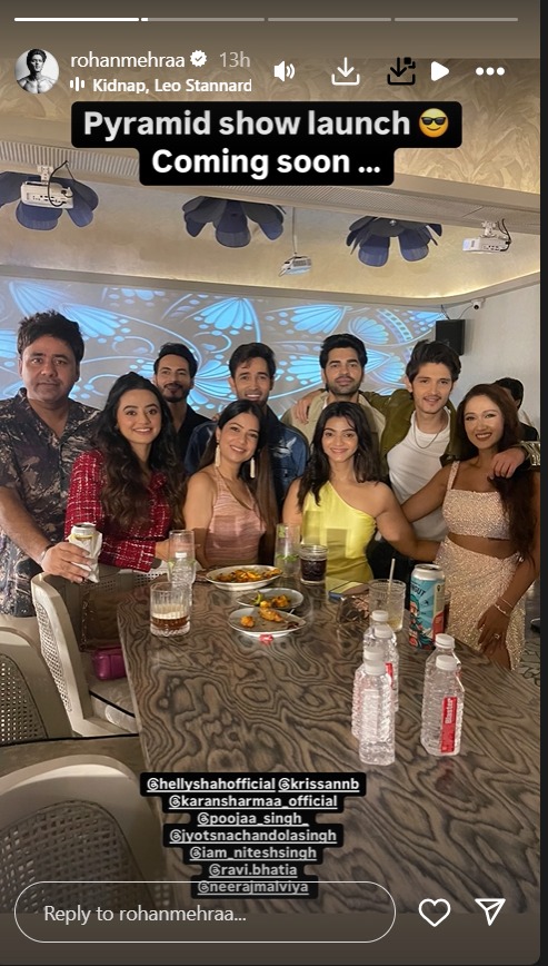 Producer Nitesh Singh's series Pyramid launch party; Rohan Mehra, Helly Shah, Karan Sharma part of it 919627