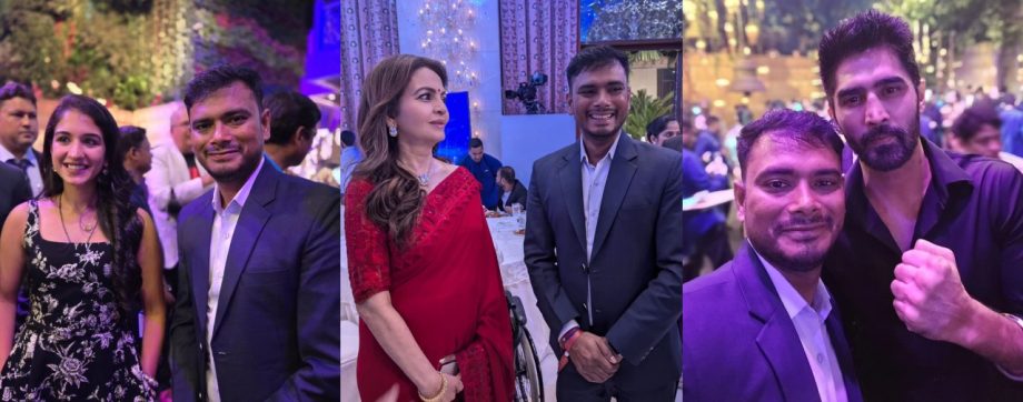 Ranveer Singh Makes First Public Appearance After Becoming a Father at Ambani Event, Honors Paralympian Manoj Sarkar 920095
