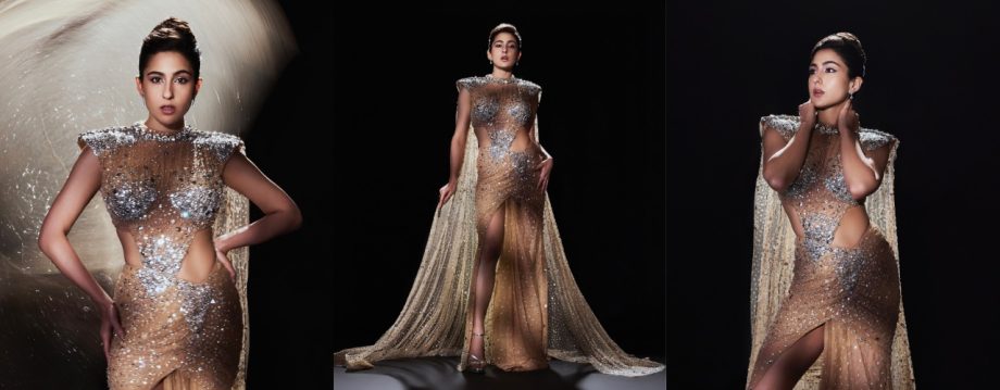 Retro Revival: Sara Ali Khan Slays in Chic Golden Ensemble 919966