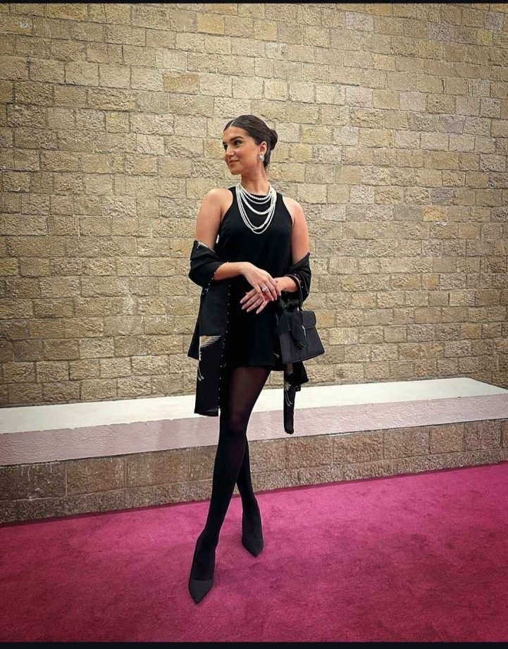 Tara Sutaria goes retro with her elegant fashion for an event 919028