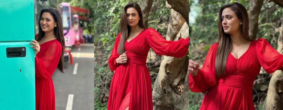 The Red Look That Stole Hearts: Shweta Tiwari's Beauty Secrets Inside 920128