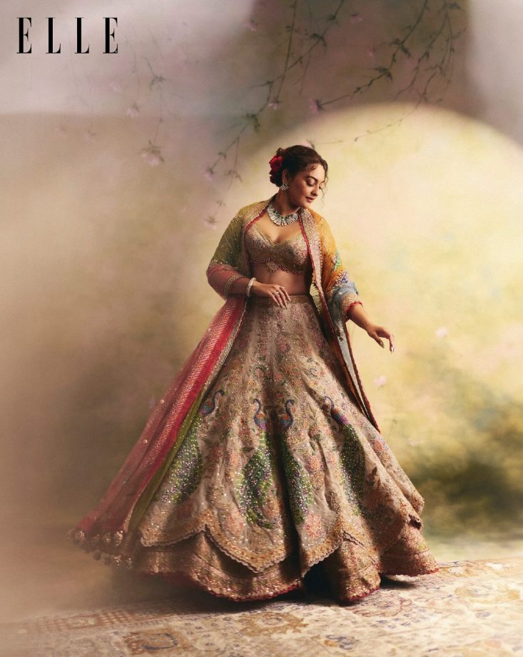 The Royal Bride: Sonakshi Sinha's Elle Wedding Book Cover Story 919835
