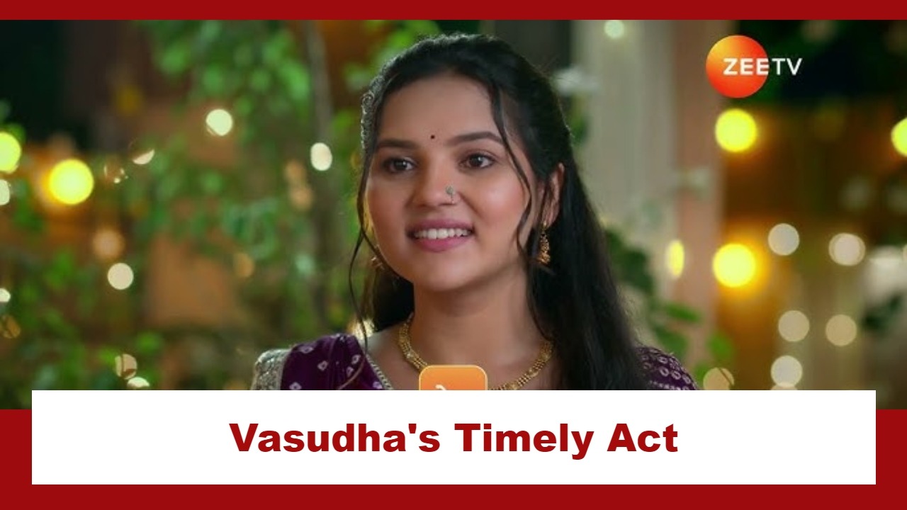 Vasudha Upcoming Twist: Vasudha's timely act saves Chauhan family's image; Will she get caught? 920025