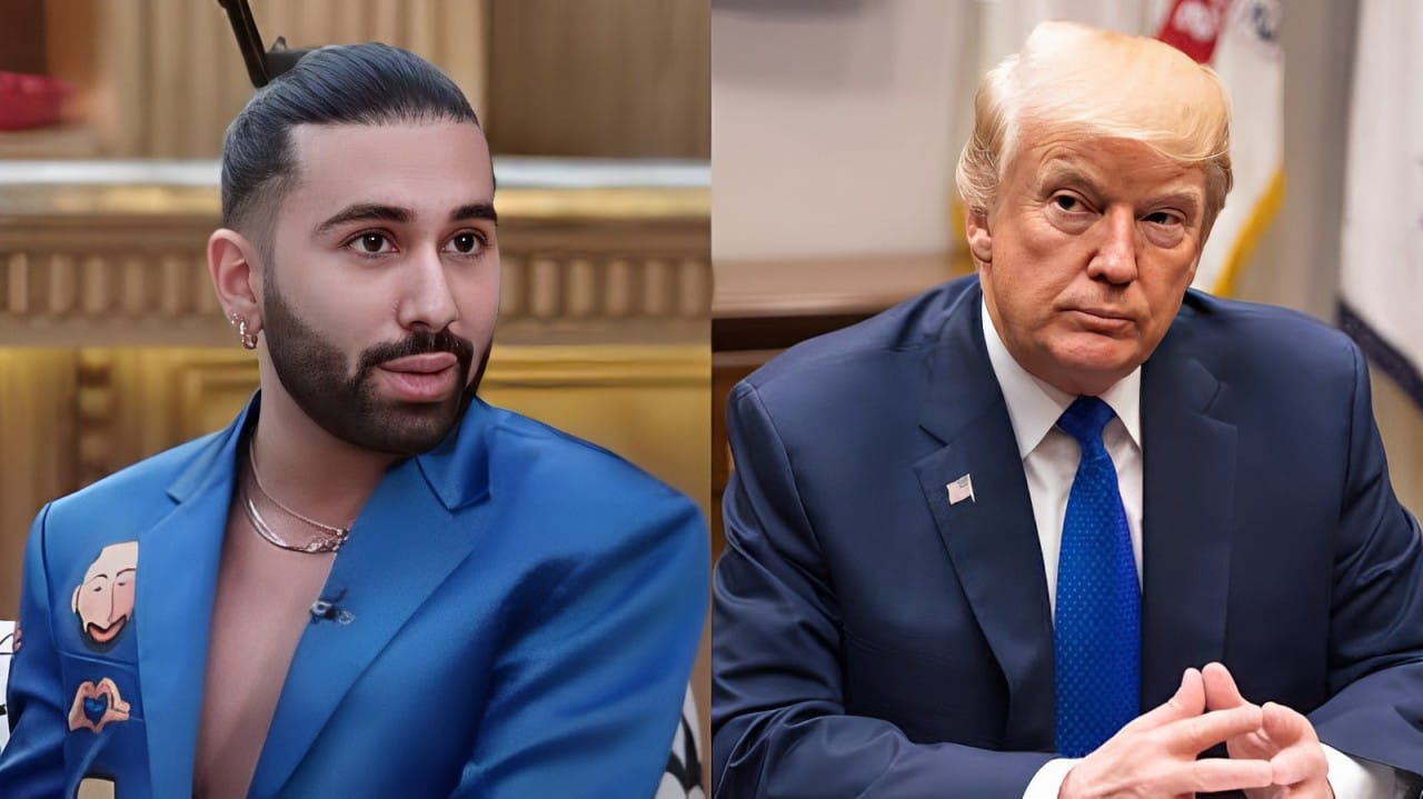 Woah! Orry received an Instagram DM from former US President Donald Trump for real