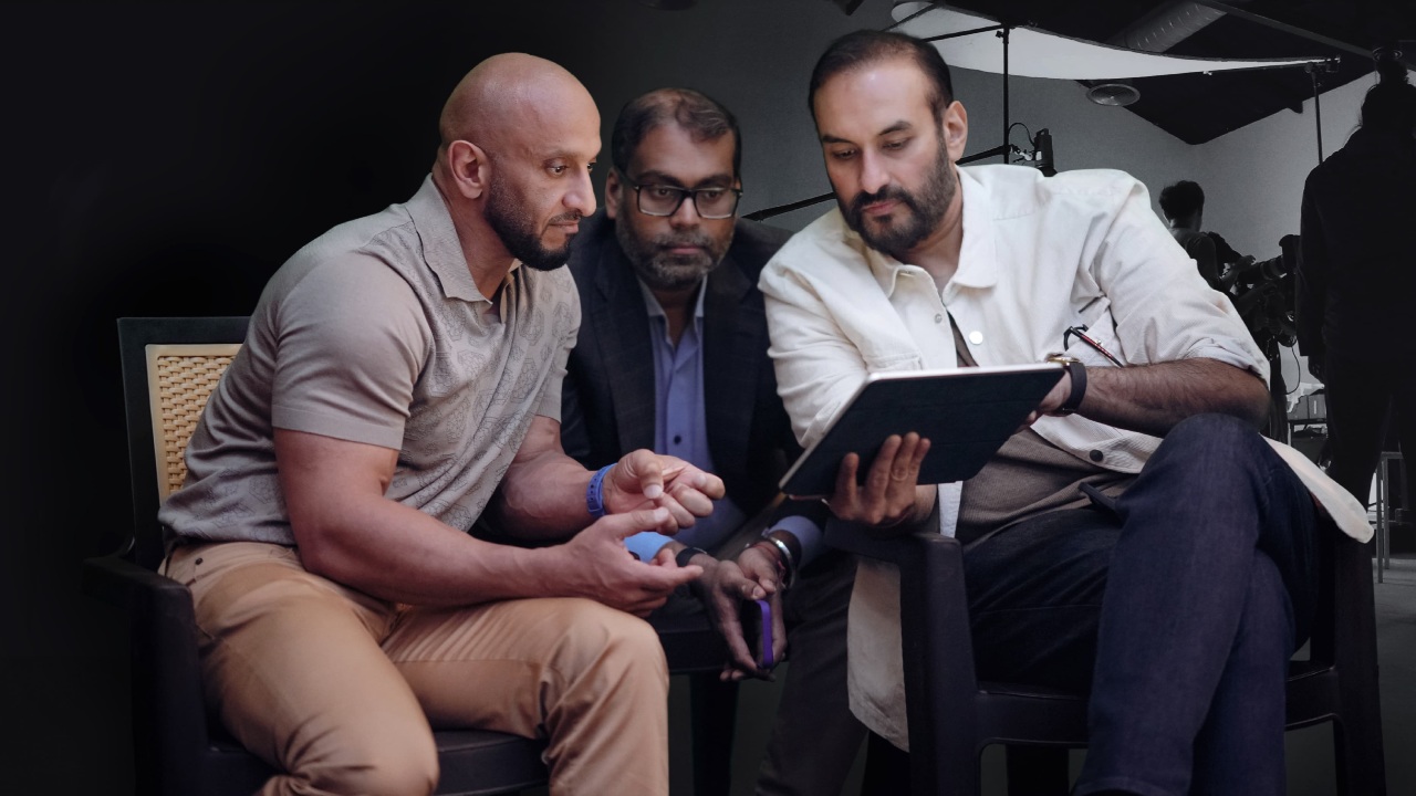 Abdulla Al Hamed explores use of Artificial Intelligence in media & entertainment content creation in a visit to DNEG 920405