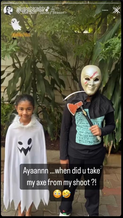 Allu Arjun's Kids' Adorable Halloween Look Has a 'Pushpa' Twist, Leaving Fans Delighted 923946
