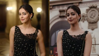 Ananya Panday showcases her elegant best from an evening in Paris