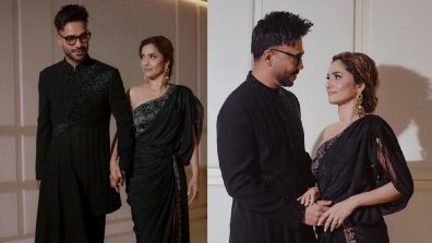 Ankita Lokhande and Vicky Jain Set Couple Goals in Twinning Black Outfits