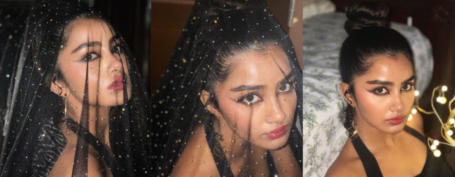 Anupama Parameswaran's Winged Wonder: Actress Stuns with Dramatic Eye Makeup 920855