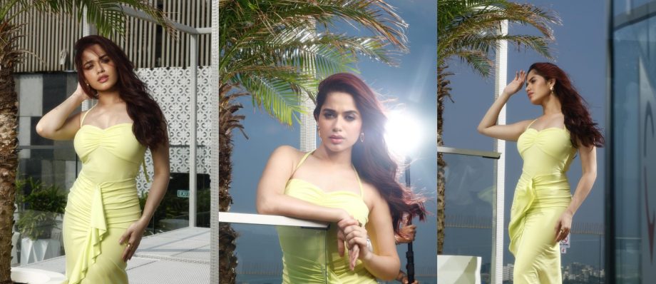 Avneet Kaur Vs. Jannat Zubair: Whose Yellow Front Ruffle Bodycon Dress Is Perfect For A Dinner Date? 921515