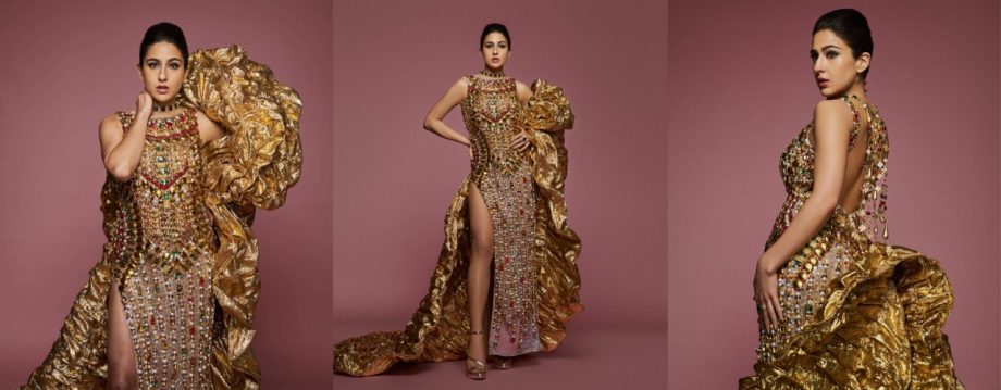 B-Town Divas Shine: Sara Ali Khan, Disha Patani, and Janhvi Kapoor's Glamorous Avatars 920515
