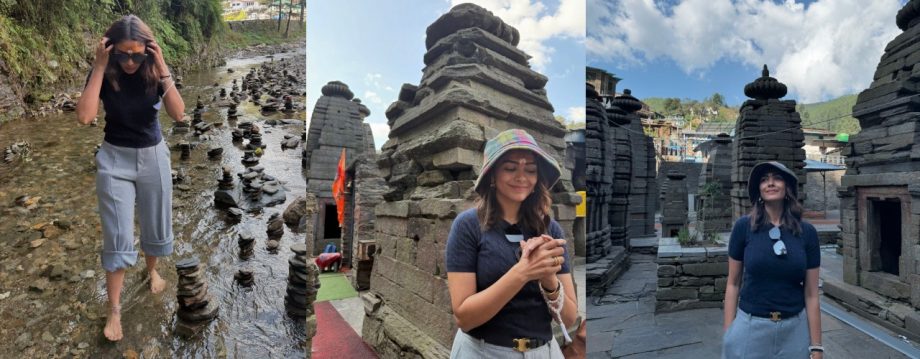 Bollywood Actresses Find Bliss in Divine Destinations: Mrunal Thakur and Hina Khan's Spiritual Escapes 922375