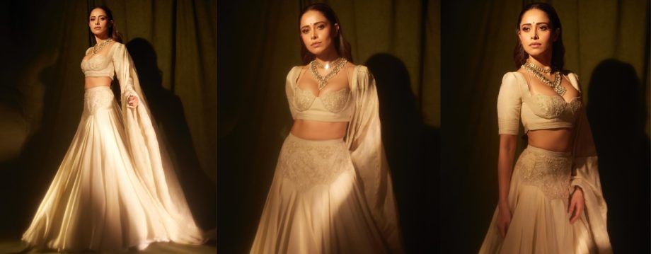 Bollywood Divas Nushrratt Bharuccha and Sharvari Wagh Dazzle in Stunning Lehengas at Festive Night 923612