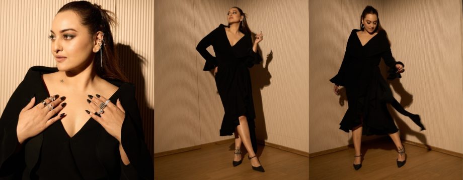 Chic and Elegant: Nora Fatehi, Sonakshi Sinha, and Saiee Manjrekar's Latest Fashion Statements 920527
