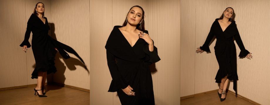 Chic and Elegant: Nora Fatehi, Sonakshi Sinha, and Saiee Manjrekar's Latest Fashion Statements 920528