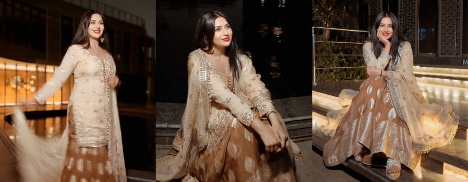 Divyanka Tripathi And Surbhi Jyoti Are Queen Of Minimalism, Take Cues To Rock Beige Salwar Suit Style 920817