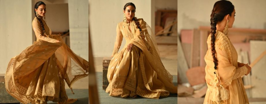 Divyanka Tripathi And Surbhi Jyoti Are Queen Of Minimalism, Take Cues To Rock Beige Salwar Suit Style 920815