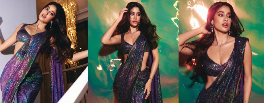 Diwali Glam: Janhvi Kapoor, Sharvari Wagh, Khushi Kapoor's Saree Game is On Point 923037