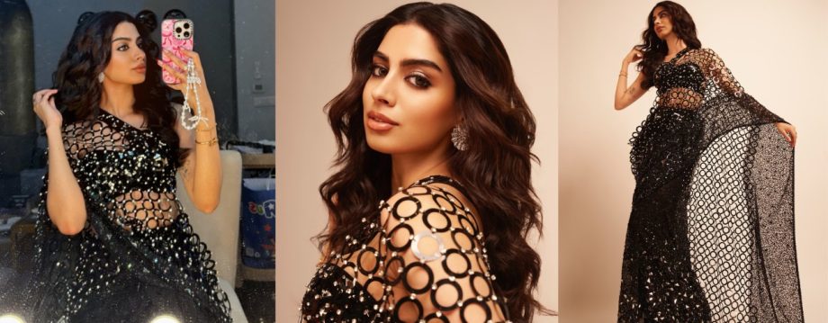 Diwali Glam: Janhvi Kapoor, Sharvari Wagh, Khushi Kapoor's Saree Game is On Point 923041