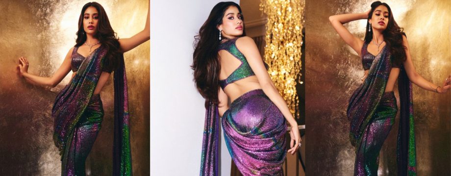 Diwali Glam: Janhvi Kapoor, Sharvari Wagh, Khushi Kapoor's Saree Game is On Point 923036