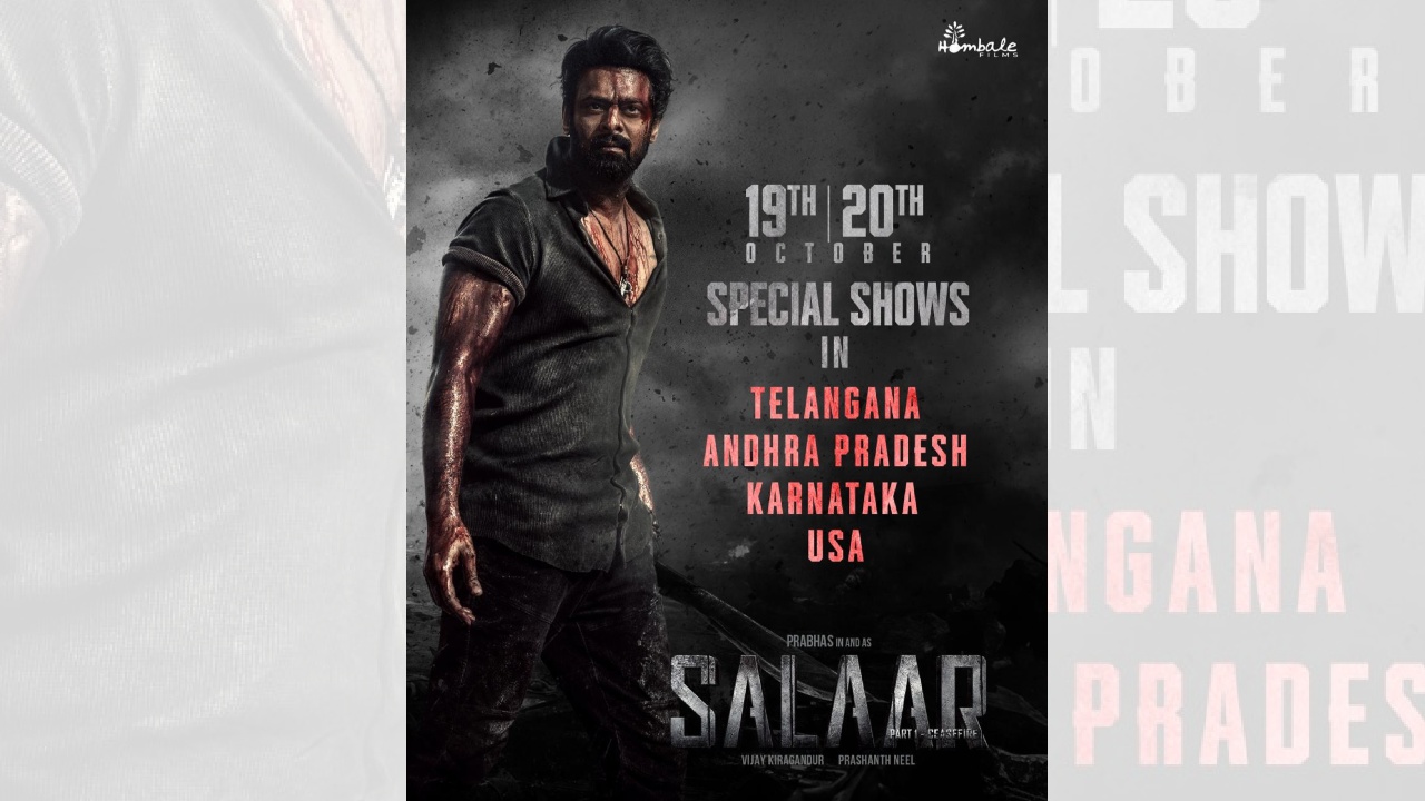 Fans turned theater into stadium as Salaar: Part 1 – Ceasefire re-released in Prabhas' Birthday week! 922641